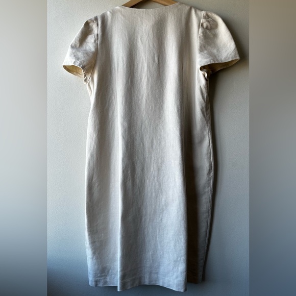 OAK + FORT Linen Blend Dress - Picture 2 of 6